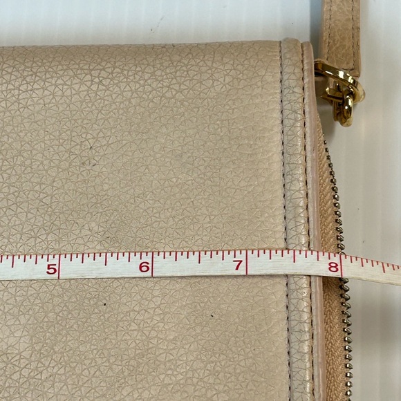 Tory Burch Thea Flat Wallet Crossbody Blush Pink - Picture 9 of 11